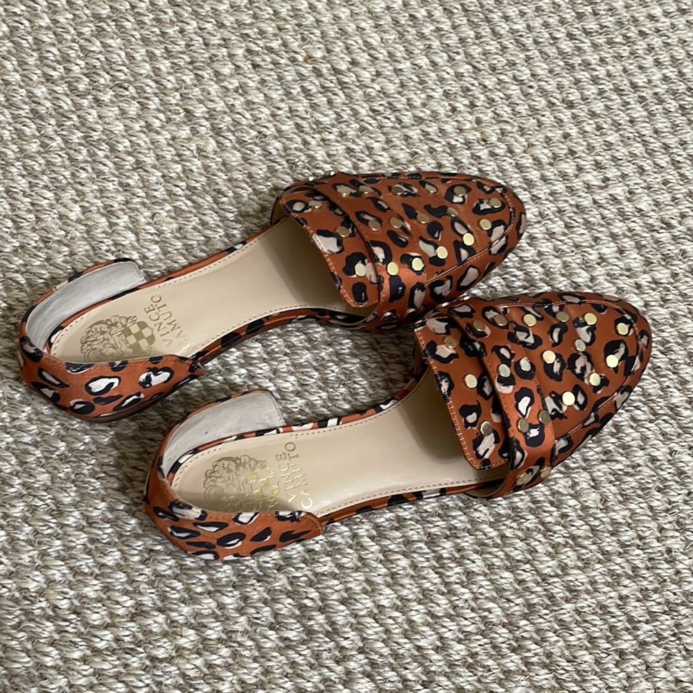 Vince Camuto Leopard Loafer